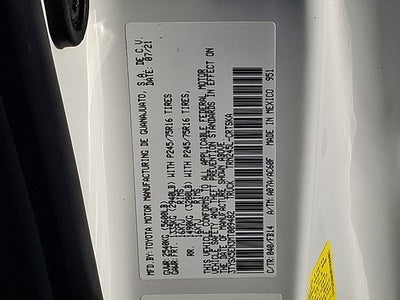 2021 Toyota Tacoma SR