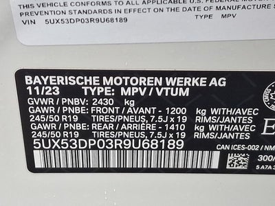 2024 BMW X3 xDrive30i