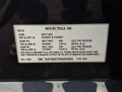 2024 Tesla Model Y Performance
