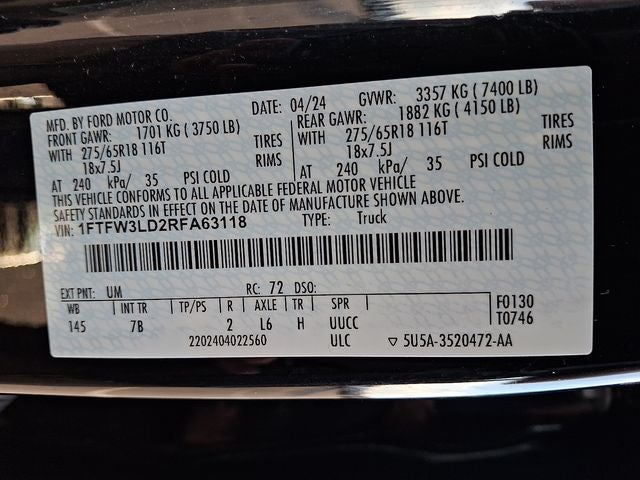 2024 Ford F-150 XLT