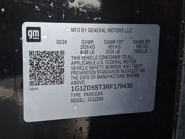 2024 Chevrolet Malibu LT 1LT