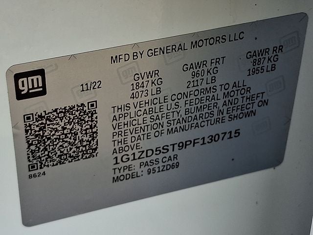 2023 Chevrolet Malibu LT 1LT