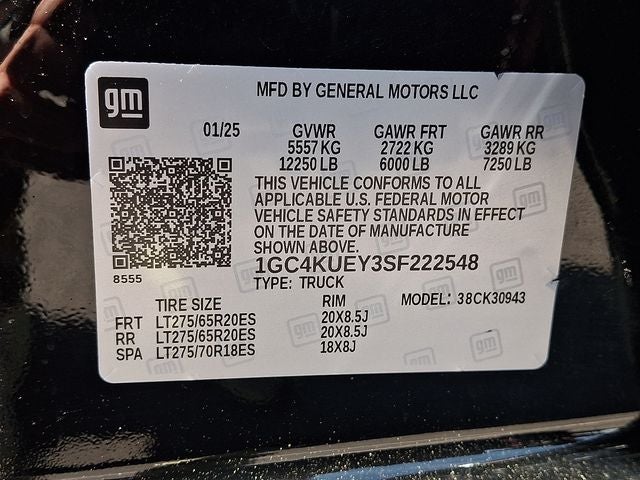 2025 Chevrolet Silverado 3500HD LTZ