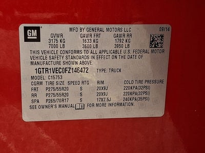 2015 GMC Sierra 1500 SLT