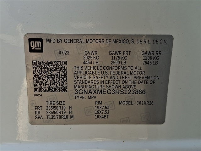 2024 Chevrolet Equinox RS