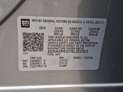 2025 Chevrolet Equinox LT