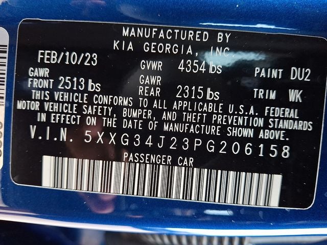 2023 Kia K5 EX