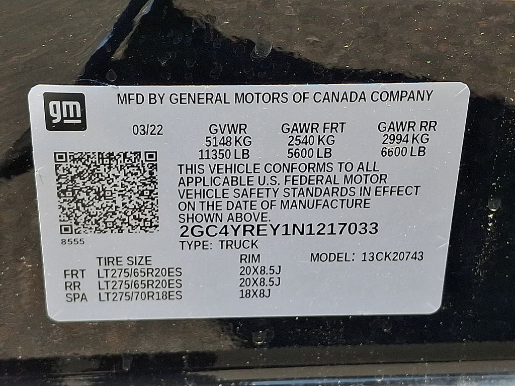 2022 Chevrolet Silverado 2500HD High Country