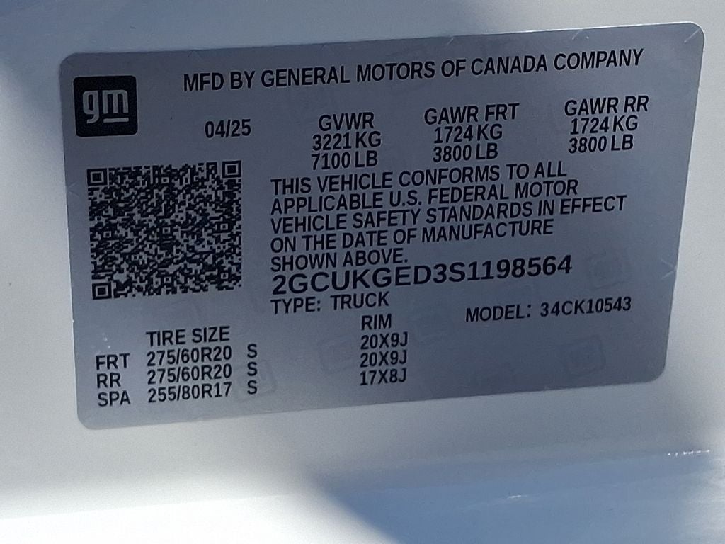 2025 Chevrolet Silverado 1500 LTZ