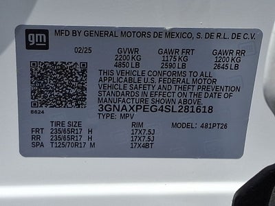 2025 Chevrolet Equinox LT