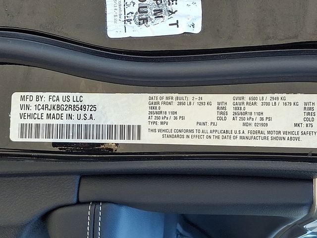 2024 Jeep Grand Cherokee L Limited