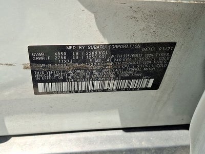 2021 Subaru Outback Premium