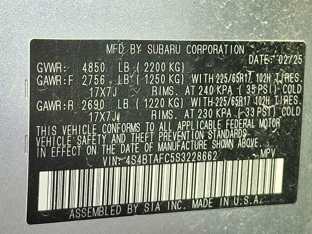 2025 Subaru Outback Premium