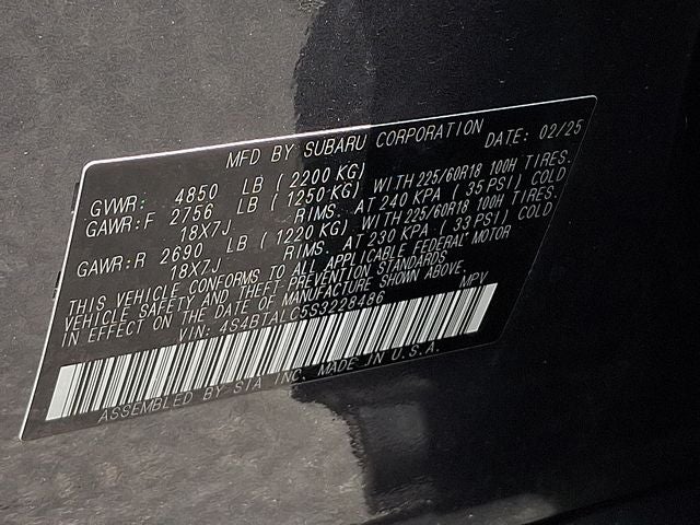 2025 Subaru Outback Onyx Edition