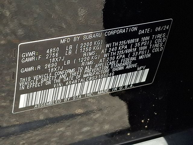 2025 Subaru Outback Onyx Edition