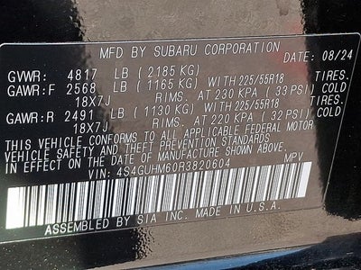 2024 Subaru Crosstrek Limited