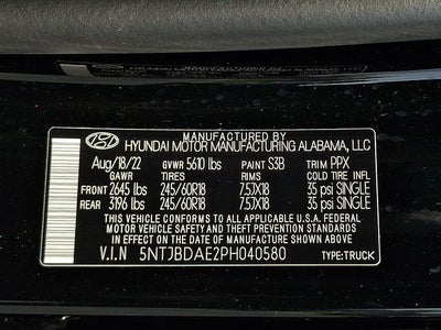 2023 Hyundai Santa Cruz SEL