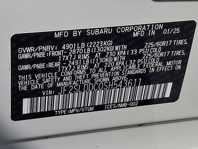 2025 Subaru Forester Premium