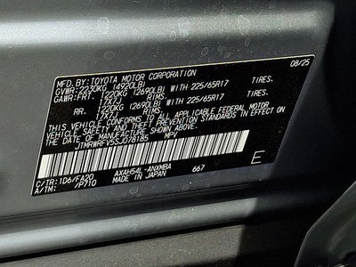 2025 Toyota RAV4 Hybrid XLE