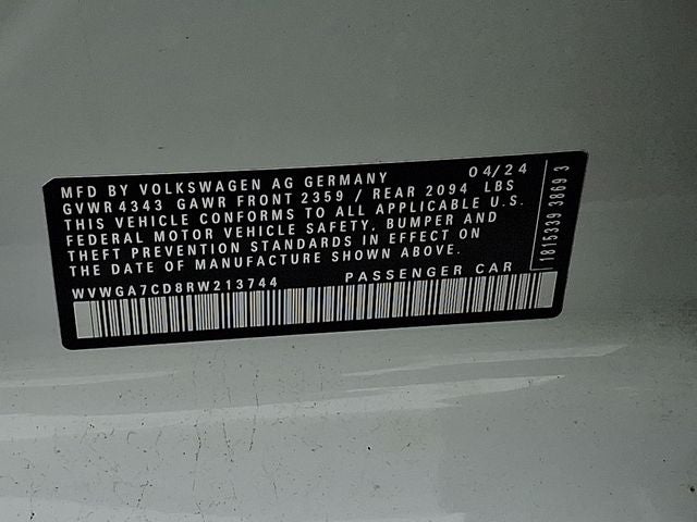2024 Volkswagen Golf GTI 2.0T S