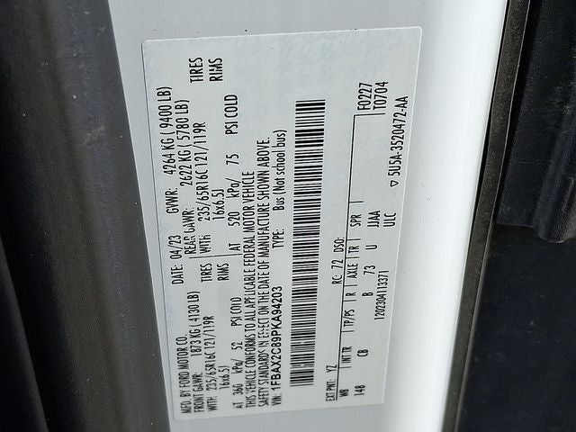 2023 Ford Transit-350 XLT