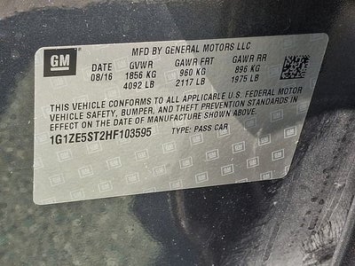 2017 Chevrolet Malibu LT 1LT