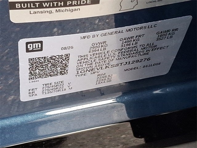 2026 Chevrolet Traverse RS