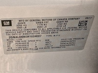 2017 Chevrolet Equinox Premier