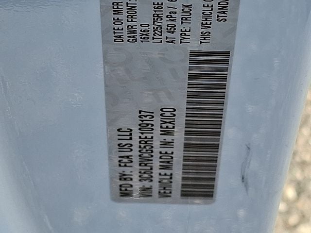 2024 RAM ProMaster 2500 High Roof 136 WB