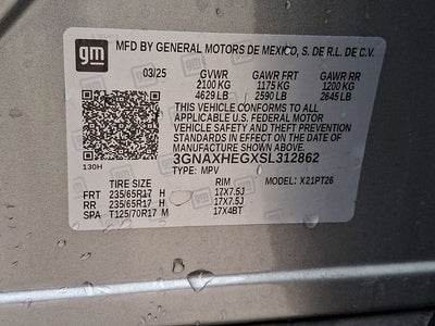2025 Chevrolet Equinox LT