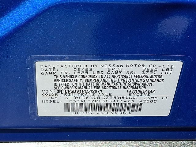 2023 Nissan Kicks SR