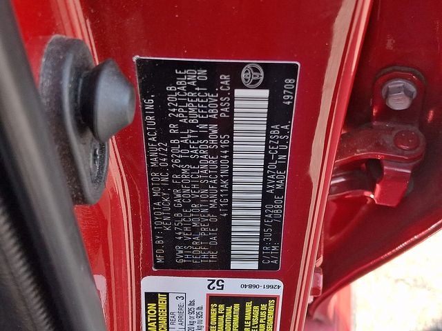 2022 Toyota Camry SE Nightshade