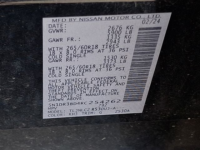 2024 Nissan Pathfinder Rock Creek