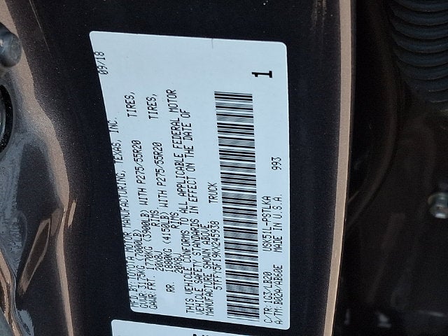 2019 Toyota Tundra Limited