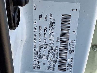 2017 Toyota Tundra Limited