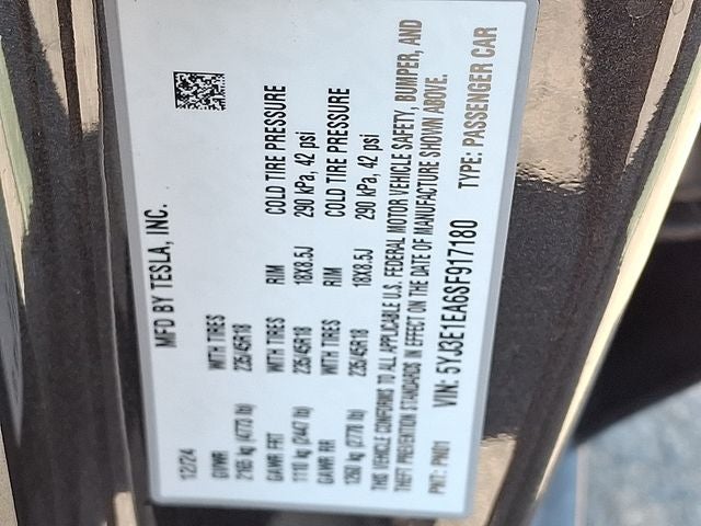 2025 Tesla Model 3 Standard