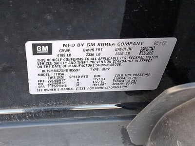 2022 Chevrolet TrailBlazer LS