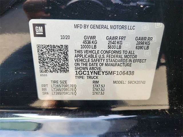 2021 Chevrolet Silverado 2500HD LT