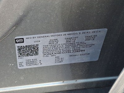 2025 Chevrolet Equinox FWD LT