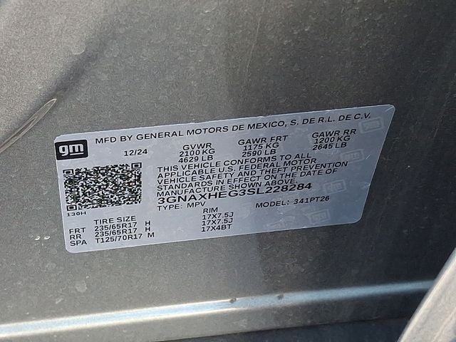 2025 Chevrolet Equinox FWD LT