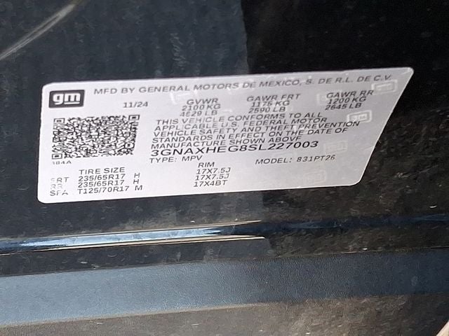 2025 Chevrolet Equinox FWD LT