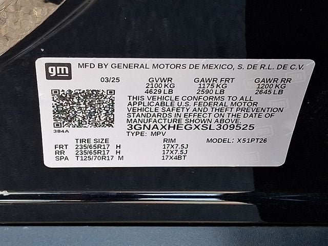 2025 Chevrolet Equinox FWD LT
