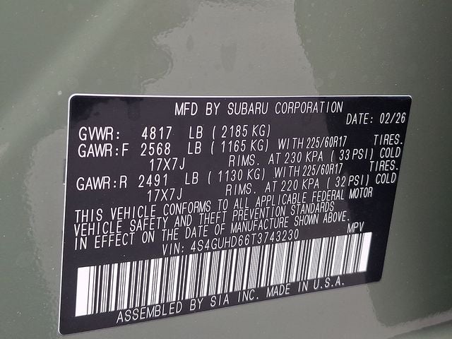 2026 Subaru CROSSTREK Premium