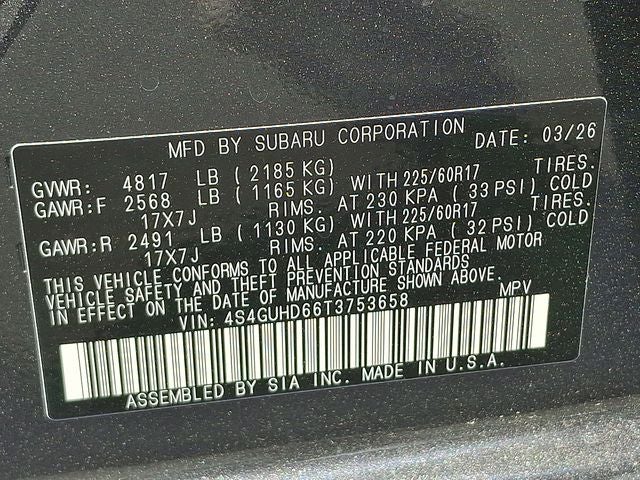 2026 Subaru CROSSTREK Premium
