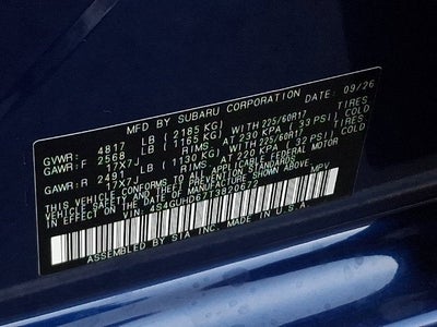 2026 Subaru CROSSTREK Premium