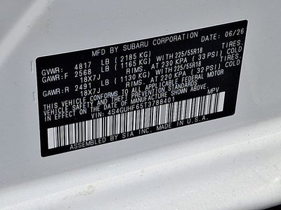 2026 Subaru CROSSTREK Sport
