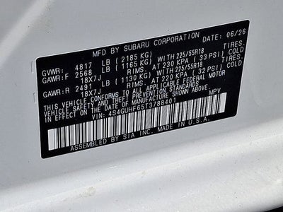 2026 Subaru CROSSTREK Sport