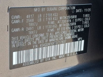 2026 Subaru CROSSTREK Sport