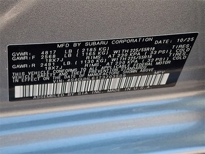 2026 Subaru CROSSTREK Limited