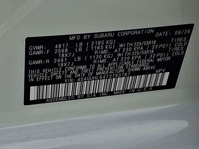 2026 Subaru CROSSTREK Limited